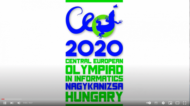 CEOI 2020 Nagykanizsa